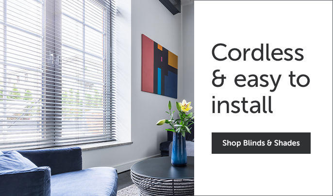 Cordless & easy to install. Shop Blinds & Shades