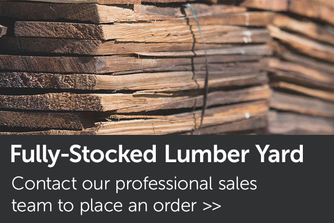 Fully-Stocked Lumber Yard - Contact our professional sales team to place an order
