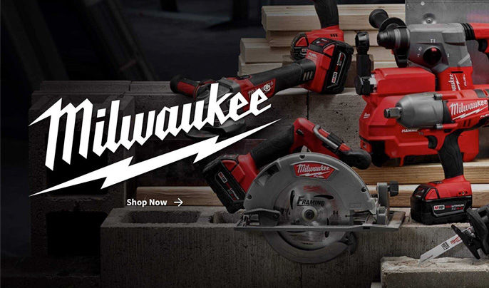 Milwaukee Power Tools - Click to Shop Now