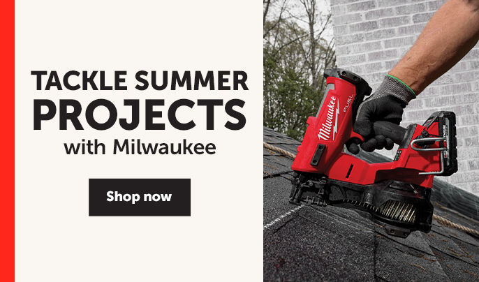 Milwaukee - Tackle summer projects - Shop now