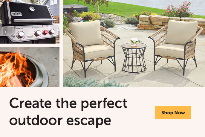 Create the perfect outdoor escape