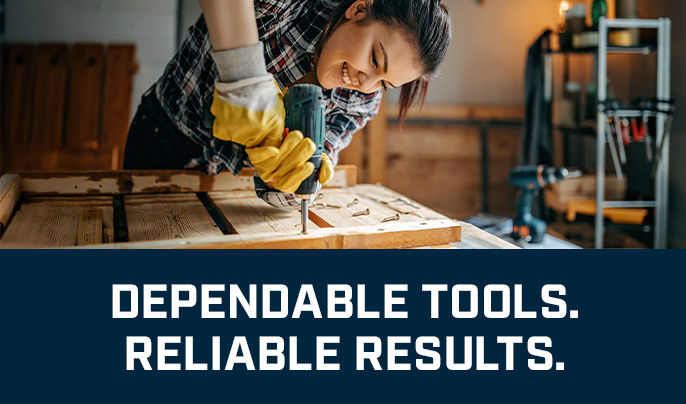 Dependable Tools. Reliable Results.
