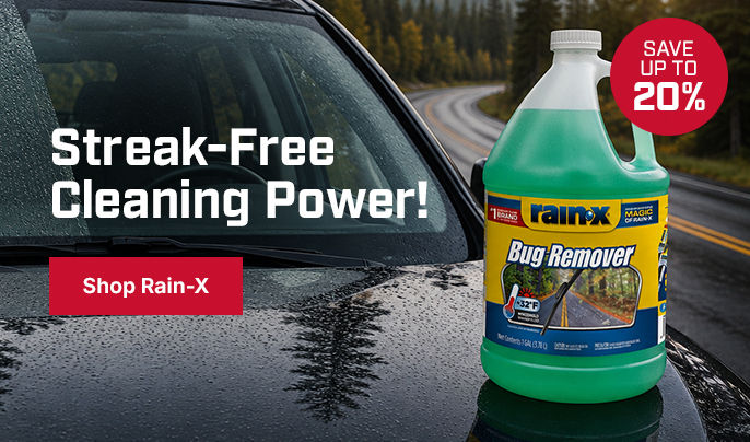 Streak-free Cleaning Power! Shop Rain-X