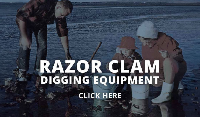 Razor Clam Digging Equipment