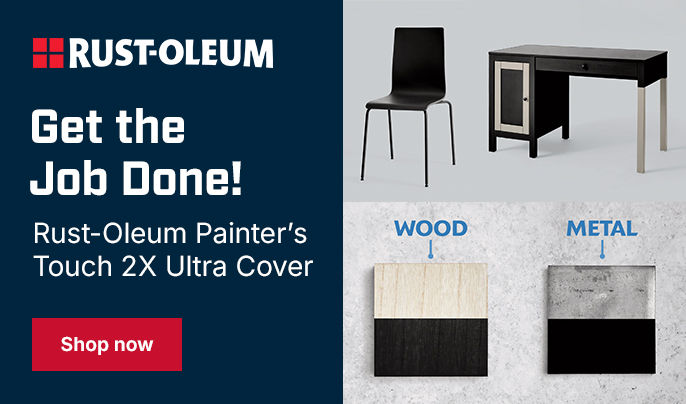 Get the Job Done! Rust-Oleum Painter's Touch 2X Ultra Cover Spray Paint