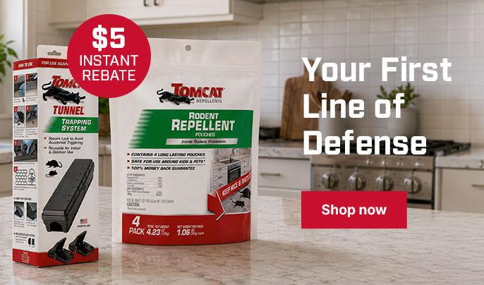 Your First Line of Defense – $5 Instant Rebate on Tomcat
