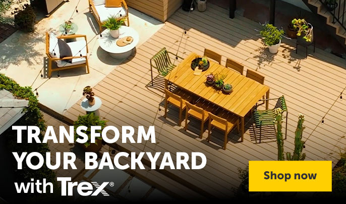 Transform Your Backyard with Trex - Shop now