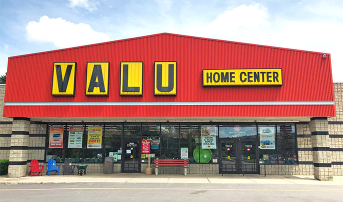 Valu storefront of Warsaw, NY location