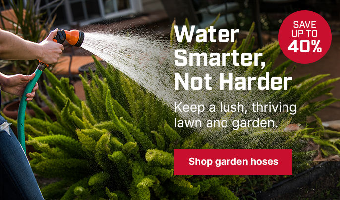 Water Smarter, Not Harder — Save up to 40% on garden hoses