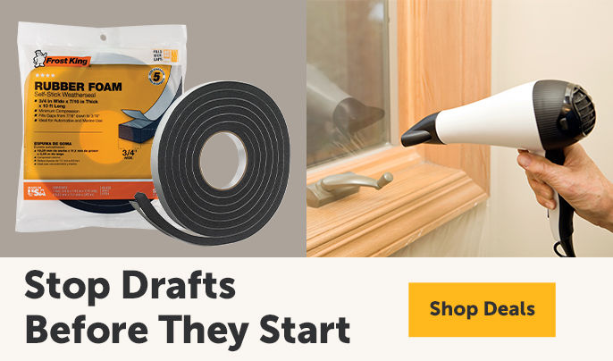 Stop Drafts Before They Start - Shop Deals