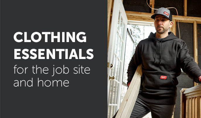 Clothing Essentials for the job site and home - Milwaukee Apparel