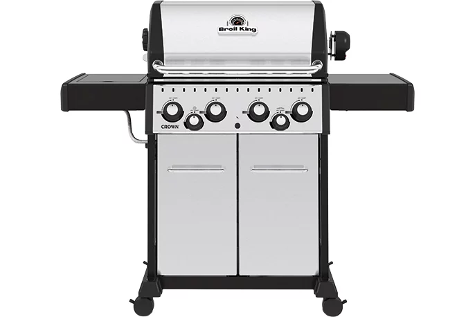 Broil King Crown S 490 4-Burner Stainless Steel 40,000 BTU LP Gas Grill