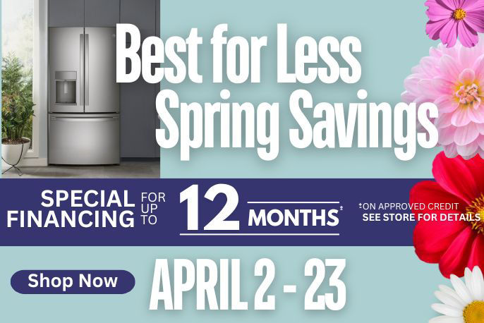 Link to the GE Appliance sale flyer happening at Charlie's