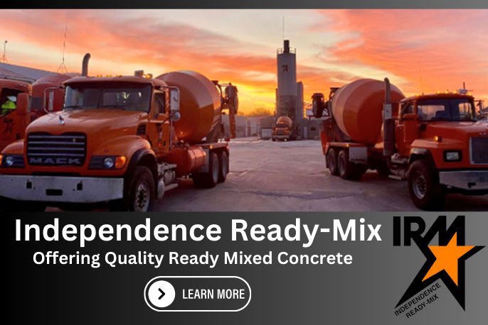 Independence Ready-Mix Concrete Banner with Link to more information