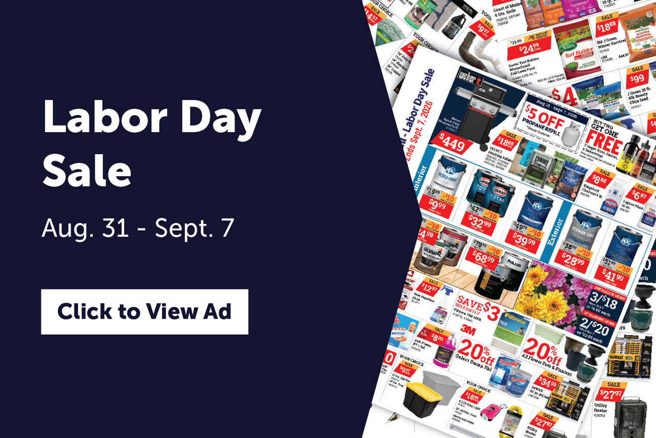 Labor Day Sales Flyer