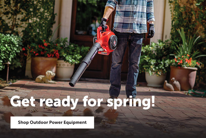 Get ready for spring! Shop Outdoor Power Equipment