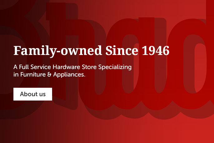 A full service Hardware Store Specializing in Furniture & Appliances.