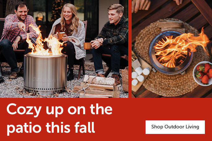 Cozy up on the patio this fall - Shop Outdoor Living