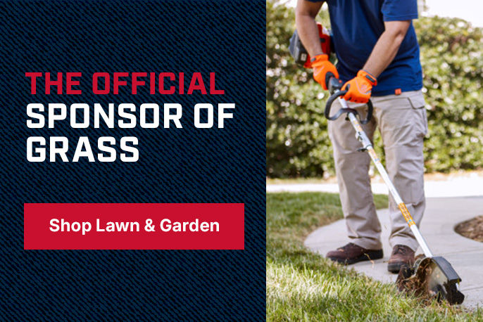 The Official Sponsor of Grass — Shop Lawn & Garden