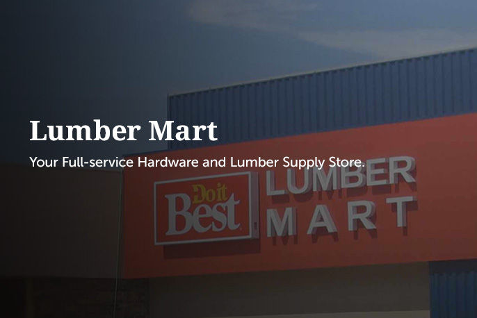 Your Full-service Hardware and Lumber Supply Store.