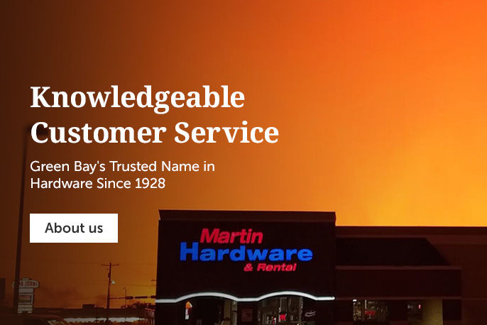 Green Bay's Trusted Name in Hardware Since 1928