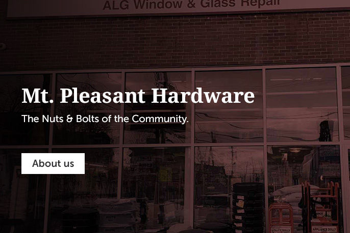 Mt. Pleasant Hardware Shop Hardware Home Improvement