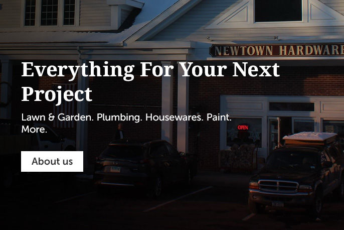 Lawn & Garden. Plumbing. Housewares. Paint. More.
