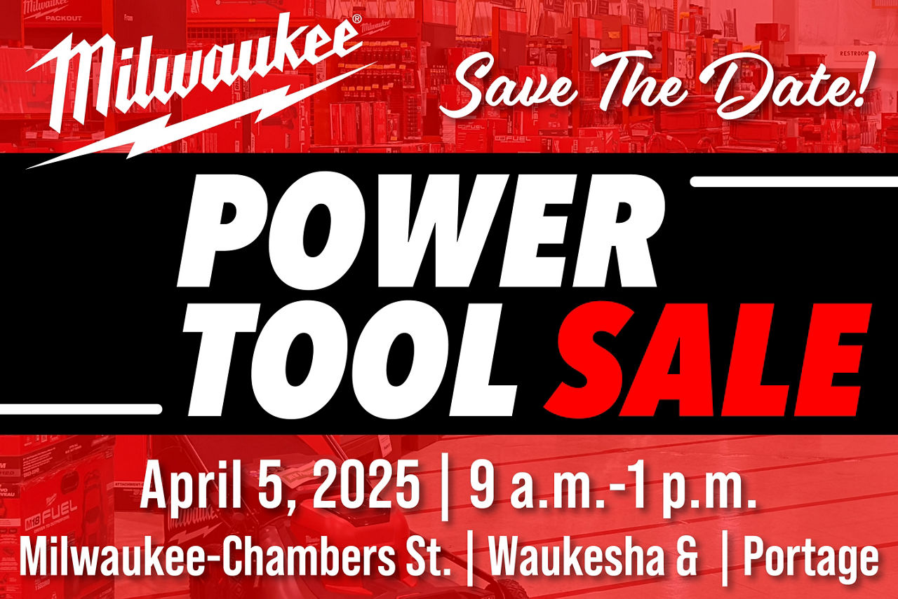 April Milwaukee Tool Sale