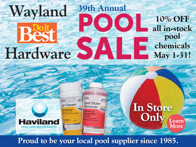 39th Annual Pool Sale