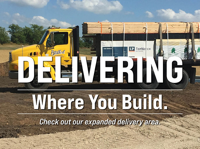 Delivering where you build. Click for map.