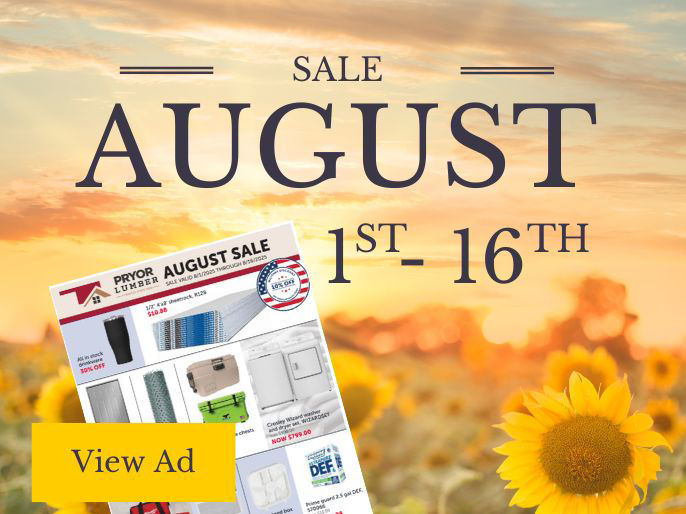 August Sale Ad