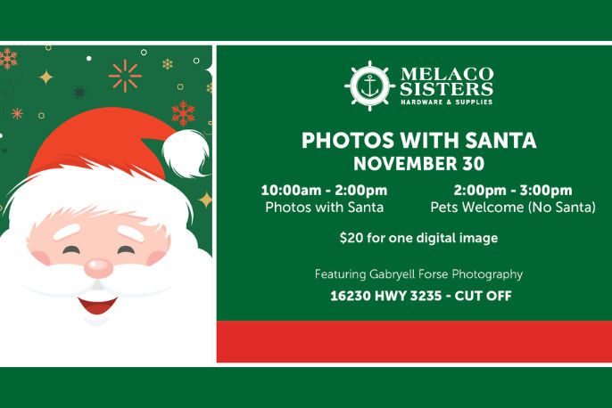 Photos with Santa November 30th