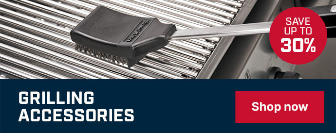 Save up to 30% on Grilling Accessories