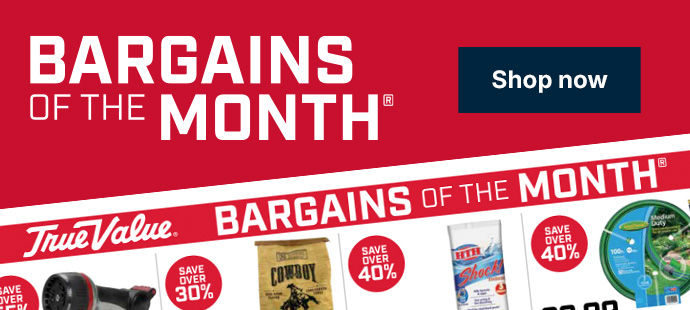 Shop Bargains of the Month