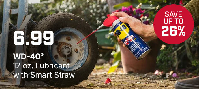 WD-40 Lubricant with Smart Straw Starting at $6.99