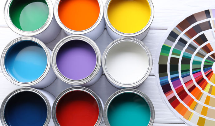 paint with paint swatches