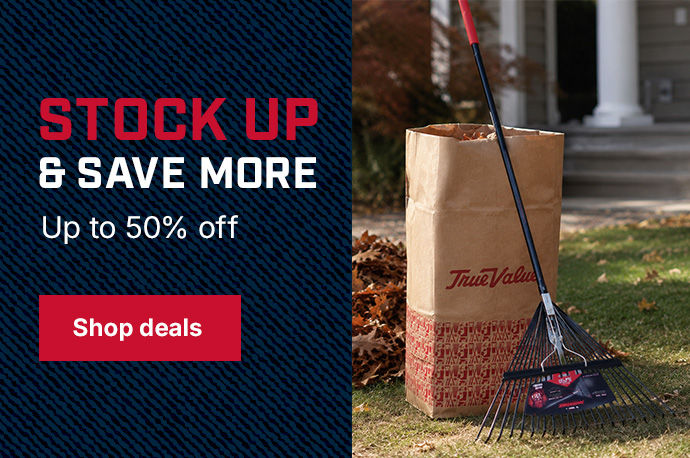 Stock Up & Save More — Save up to 50% this month
