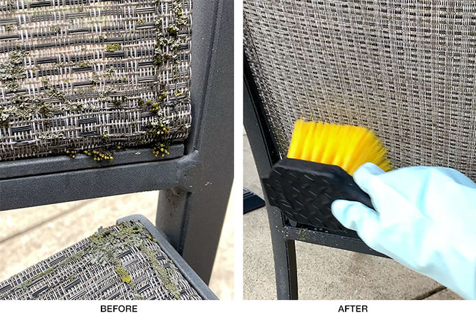 Cleaning and preping furniture before and after