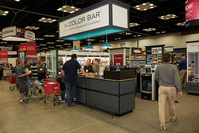 An image of the Do it Best Color Bar. Located at your local Do it Best Hardware store. 