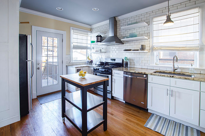 Painted kitchen