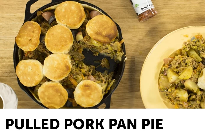 Pulled Pork Pan Pie