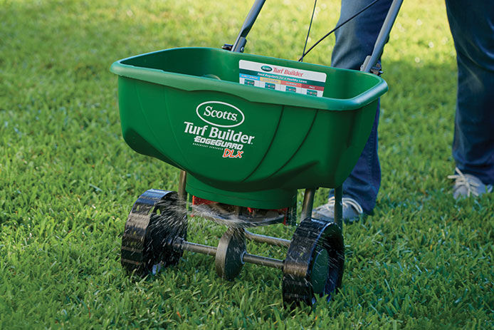 Person using a spreader