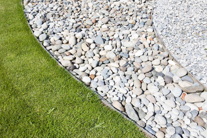 landscaping with rocks