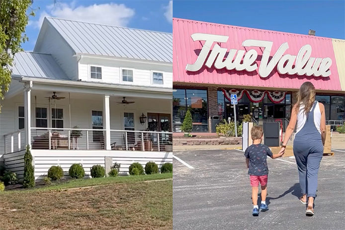 True Value store front
