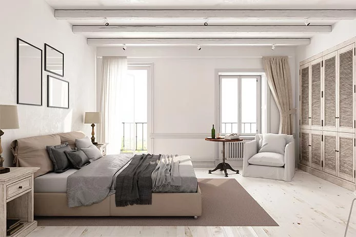 Neutral bedroom 