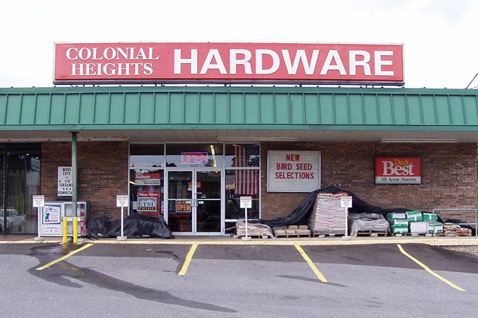 Colonial Heights Hardware storefront