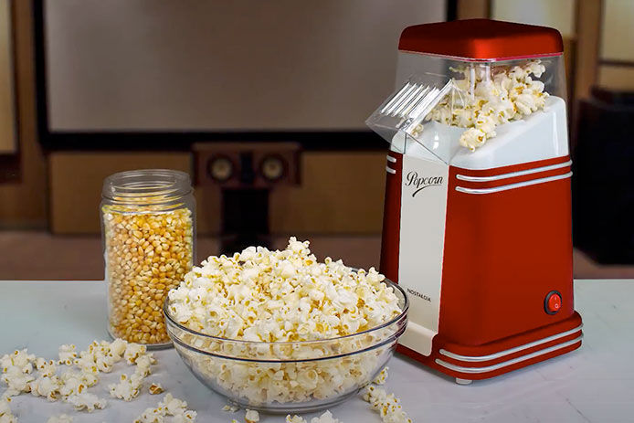 Nostalgia Retro Series 8-Cup Hot Air Popcorn Popper