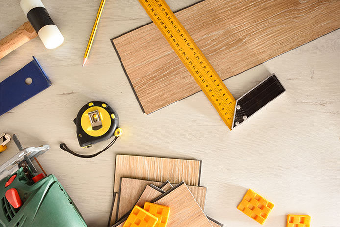 Tools for vinyl flooring