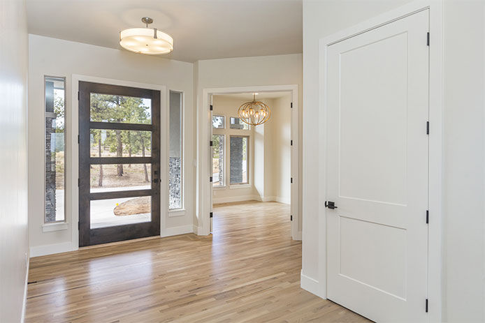 Modern Farm House Foyer 