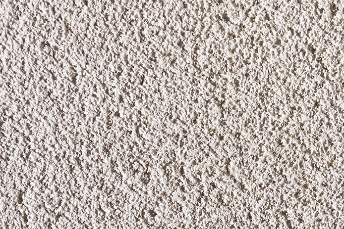 Close-up of a popcorn ceiling